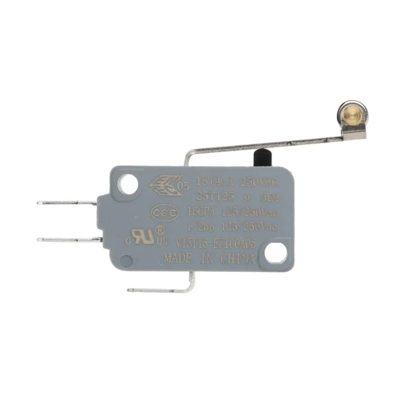Honeywell Technologies Roller Lever Micro Switch, Tab Terminal, 16A, 250 V ac, SPDT V15T16-EZ100A06
