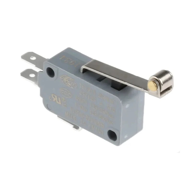 Honeywell Technologies Roller Lever Micro Switch, Tab Terminal, 16A, 250 V ac, SPDT V15T16-EZ100A06