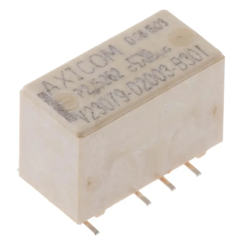 TE Connectivity PCB Signal Relay 12V dc Coil 2A DPDT Axicom P2 V23079-D2003-B301