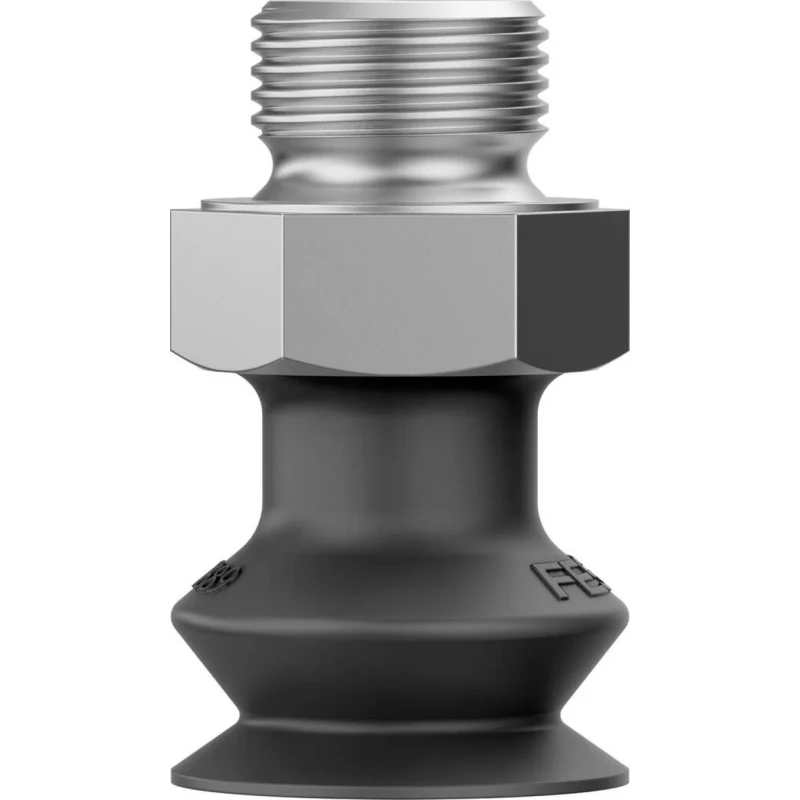 Festo 15 mm Bellow Nitrile Rubber (NBR) Suction Cup G 1/8 VASB-15-1/8-NBR