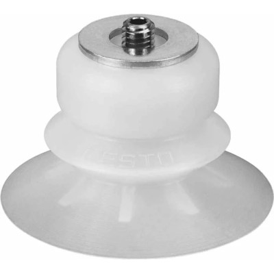 Festo 30 mm Bellow Silicone Suction Cup Threaded Connection ESS-30-BS