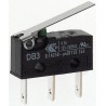 ZF Hinge Lever Micro Switch with Tab Terminal, 100mA, 250 V AC, SPDT, IP50 DB3C-B1LC