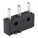 ZF Button Micro Switch with Tab Terminal 100mA 250V AC SPDT IP50 DB3C-B1AA