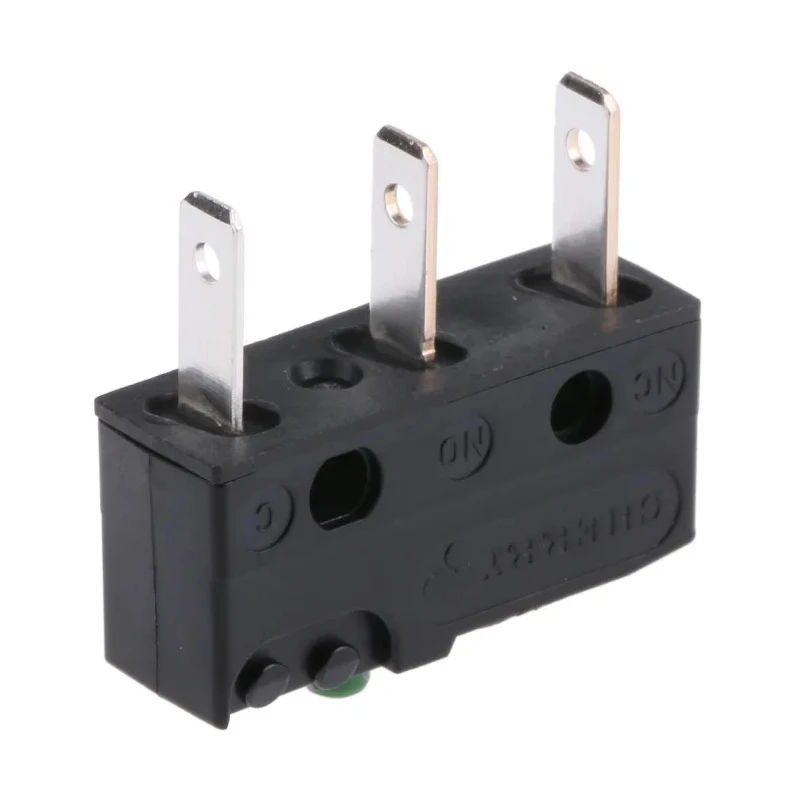 ZF Button Micro Switch with Tab Terminal 100mA 250V AC SPDT IP50 DB3C-B1AA