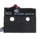 ZF Button Micro Switch Pre-Wired Terminal 10.1A 250V ac SPDT IP6K7 DC2C-C3AA