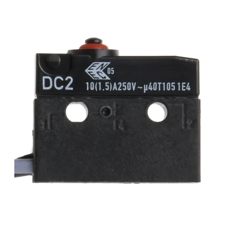 ZF Button Micro Switch Pre-Wired Terminal 10.1A 250V ac SPDT IP6K7 DC2C-C3AA
