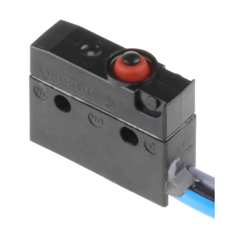 ZF Button Micro Switch Pre-Wired Terminal 10.1A 250V ac SPDT IP6K7 DC2C-C3AA