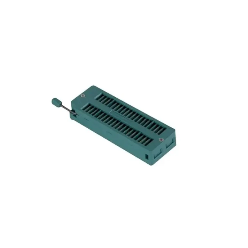 3M Textool 2.54 mm Pitch Vertical 28 Way Through Hole Closed Frame ZIF IC Dip Socket, 1A 228-1371-00-0602J