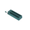 3M Textool 2.54 mm Pitch Vertical 28 Way Through Hole Closed Frame ZIF IC Dip Socket, 1A 228-1371-00-0602J