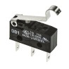 ZF Simulated Roller Lever Micro Switch, Tab Terminal, 6A, 250 V AC, SPDT, IP50 DB1C-B1SC