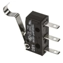 ZF Simulated Roller Lever Micro Switch, Tab Terminal, 6A, 250 V AC, SPDT, IP50 DB1C-B1SC