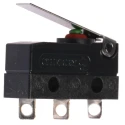 ZF Short Lever Micro Switch, Solder Terminal, 100mA, 250 V AC, SPDT Contact Configuration, IP6K7 Protection DC3C-A1LB