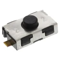 C & K IP50 Black Tactile Switch Button 0.8 mm SPST 50mA 32 V dc Surface Mount KSR222G LFS