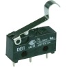 ZF Simulated Roller Lever Micro Switch Through Hole Terminal 6A 250V ac SPDT IP50 DB1C-C1SC