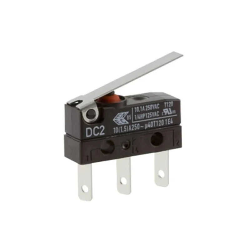 ZF Hinge Lever Micro Switch with Tab Terminal 10.1A 250V AC SPDT IP6K7 DC2C-L1LC
