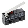 ZF Hinge Lever Micro Switch, Solder Terminal, 10.1A, 250 V ac, SPDT, IP6K7 DC2C-A1LC