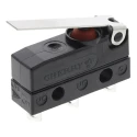 ZF Hinge Lever Micro Switch, Solder Terminal, 10.1A, 250 V ac, SPDT, IP6K7 DC2C-A1LC