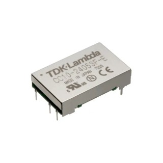 TDK-Lambda CC-E DC/DC Converter Surface Mount 12V DC Output 1A 10W 36V-76V Input 7-Pin CC10-4812SR-E