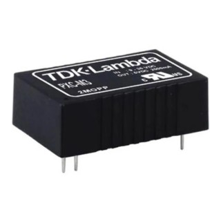 TDK-Lambda DC/DC Converter 15V DC Output 400mA 75V DC Max Input 6W PCB Mount DIP Package 105°C Max Operating PXC-M06-48WS15