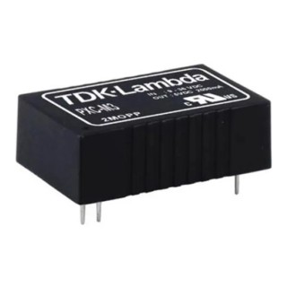TDK-Lambda DC/DC Converter , 15V DC Output, 670mA Current, 75V DC Max Input, 18V DC Min Input, 10.1W Power PXC-M10-48WS15