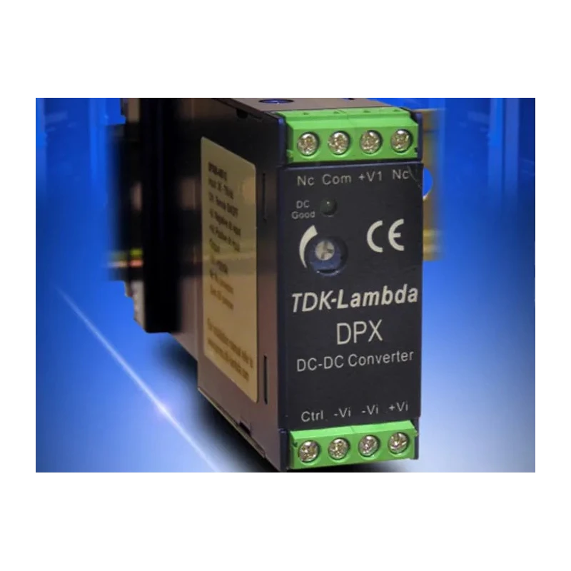 TDK-Lambda DPX DC/DC Converter Dual Output 12 V DC / -12 V DC 1.6 A, 24 V DC Input, 40 W, DIN Rail Mount DPX40-24WD12