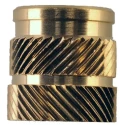 RS Pro Brass Threaded Insert Flush Sub Type M4 Size 6.3 mm Diameter 5.6 mm Fixing Hole Diameter 8.2 mm Depth 204-0617