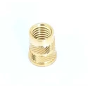 RS Pro Brass Threaded Insert Flush Sub Type M4 Size 6.3 mm Diameter 5.6 mm Fixing Hole Diameter 8.2 mm Depth 204-0617
