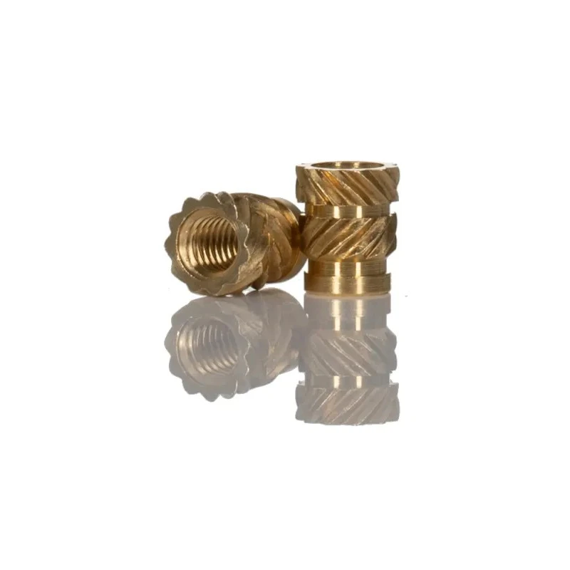 RS PRO Brass Threaded Insert M3 Flush Head 4.6 mm Flange Diameter 4 mm Fixing Hole Diameter Depth 5.7 mm 204-0616
