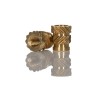 RS PRO Brass Threaded Insert M3 Flush Head 4.6 mm Flange Diameter 4 mm Fixing Hole Diameter Depth 5.7 mm 204-0616