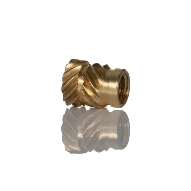 RS PRO Brass Threaded Insert M3 Flush Head 4.6 mm Flange Diameter 4 mm Fixing Hole Diameter Depth 5.7 mm 204-0616