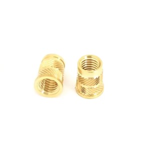RS Pro Brass Flanged Threaded Insert M5, 7.9 mm Flange Diameter, 6.4 mm Fixing Hole Diameter, 9.5 mm Depth 204-0622