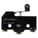 ZF Short Roller Lever Micro Switch, Screw Terminal, 15A, 250 V AC, SPDT GPTCRM01