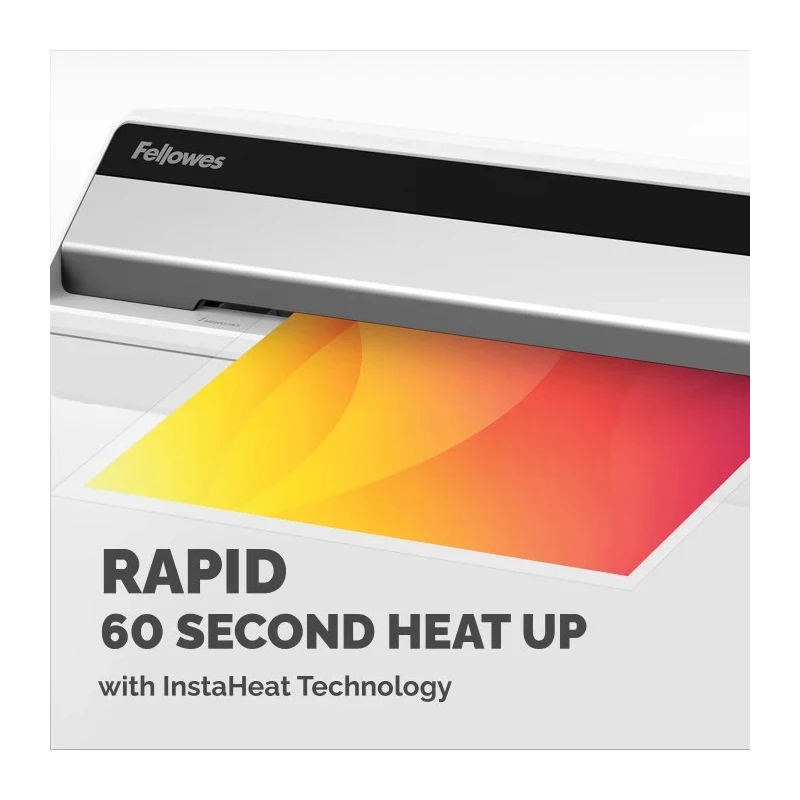 Fellowes Saturn A3 Hot Laminator with InstaHeat Technology, 320mm Width, 250μm Thickness, 30cm/min Speed 5736101