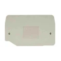Wieland TW 6/10 Series Partition Plate for Use with DIN Rail Terminal Blocks Type WTP 6/10 07.313.4255.0
