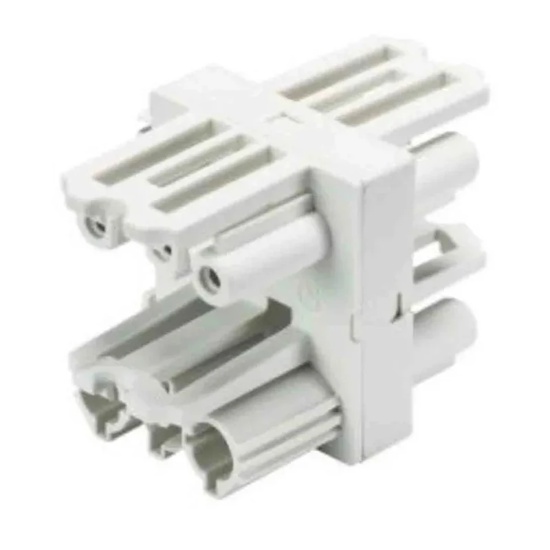 Wieland Heavy Duty Power Connector Surface Mount Press Fit 3 Way Female 20A 250V AC 92.030.6953.0
