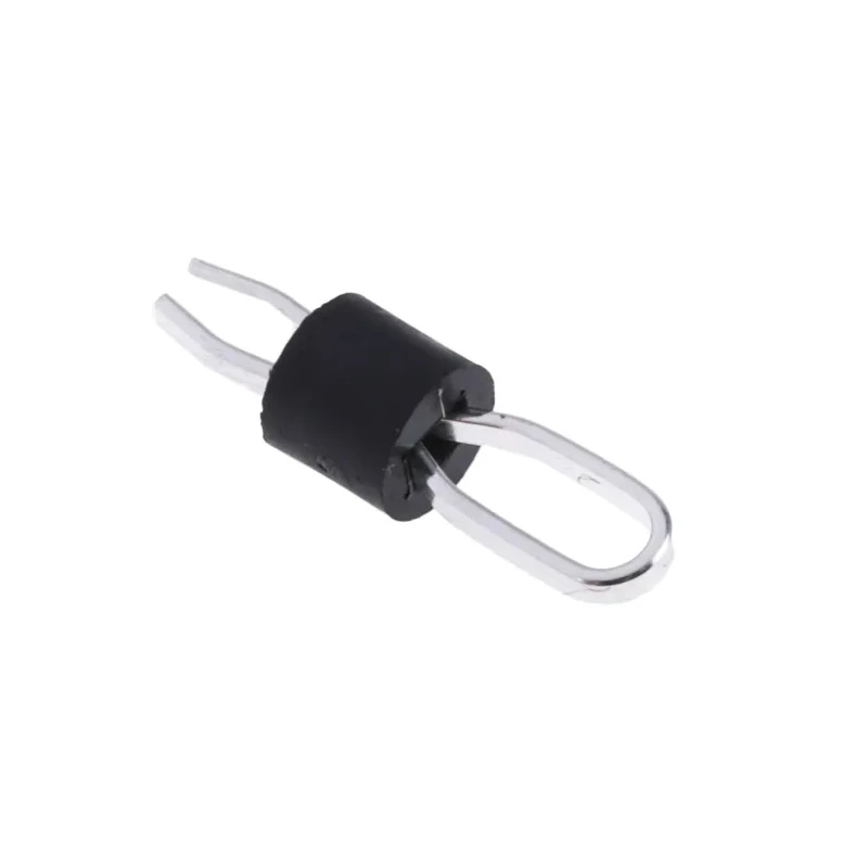 Keystone 1.6 mm Black Insulated Terminal Post Nylon Phosphor Bronze Body UL Standard 5011