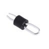 Keystone 1.6 mm Black Insulated Terminal Post Nylon Phosphor Bronze Body UL Standard 5011