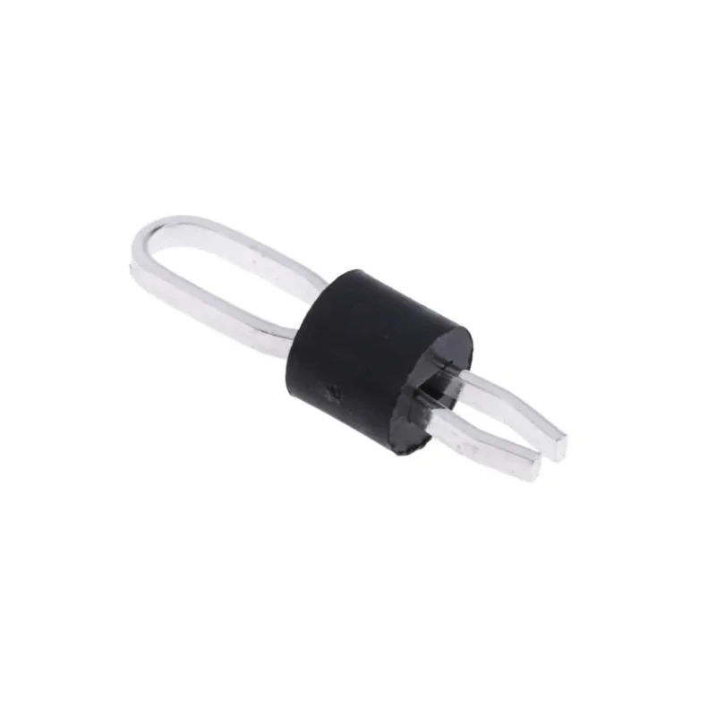 Keystone 1.6 mm Black Insulated Terminal Post Nylon Phosphor Bronze Body UL Standard 5011