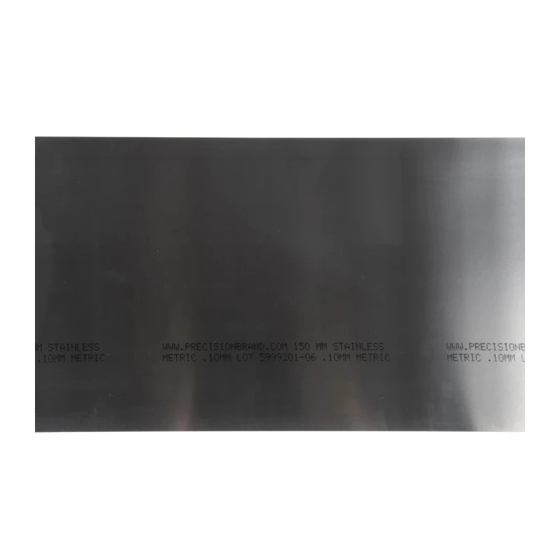 RS PRO Stainless Steel Shim 1.25 m x 150 mm x 0.1 mm 518-801