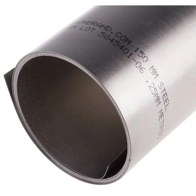 RS PRO Steel Shim 2.5 m x 150 mm x 0.25 mm 518-841