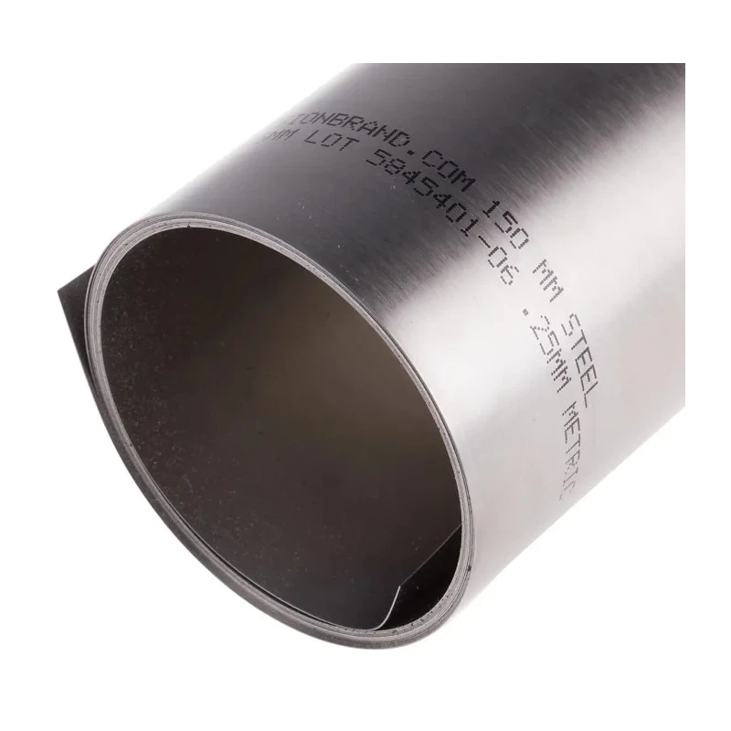 RS PRO Steel Shim 2.5 m x 150 mm x 0.25 mm 518-841