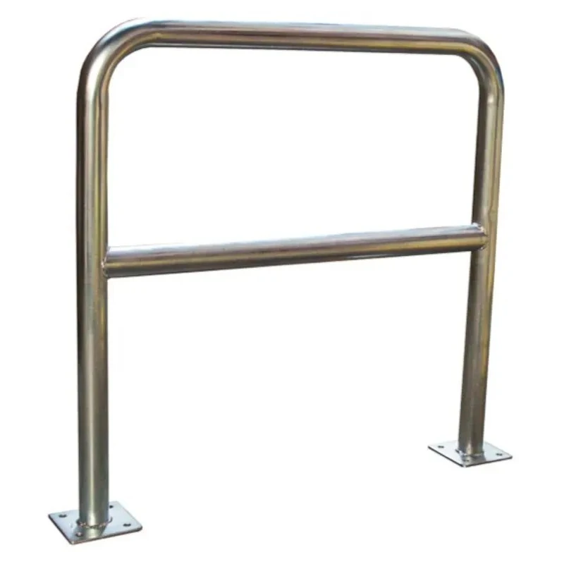 RS PRO Grey Safety Barrier Galvanised Steel Safety Railing 1m x 1m x 1m 40mm Diameter Base 150mm 204-1781