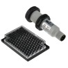 RS PRO Retroreflective Barrel Photoelectric Sensor 3 m Detection Range, NPN NO/NC Output, M18 Thread, IP67 IP Rating IP67