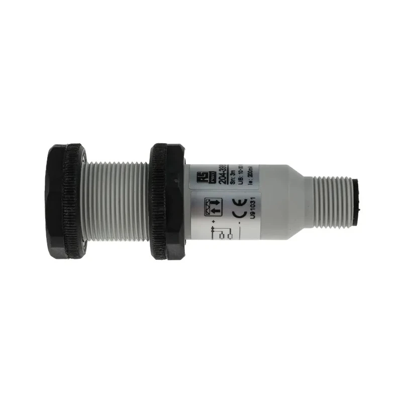 RS PRO Retroreflective Barrel Photoelectric Sensor 3 m Detection Range, NPN NO/NC Output, M18 Thread, IP67 IP Rating IP67
