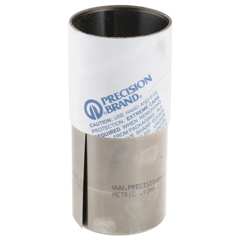 RS Pro Steel Shim 2.5 m x 150 mm x 0.1 mm 518-918