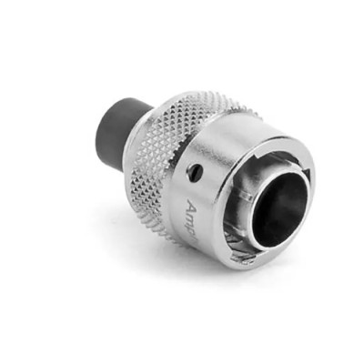 Amphenol Industrial Circular Connector 4 Contacts Cable Standard Plug Male IP67 Ecomate RM Series RT06104PNH