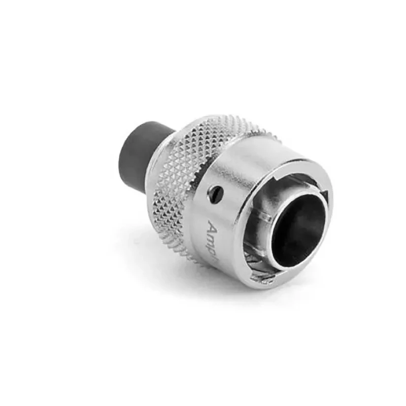 Amphenol Industrial Circular Connector 4 Contacts Cable Standard Plug Male IP67 Ecomate RM Series RT06104PNH