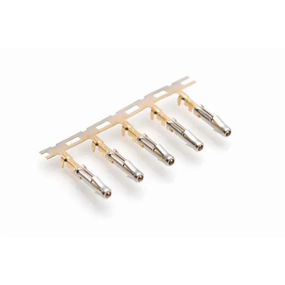 Amphenol Industrial Female Crimp Socket Contact Size 16 13A 300V Copper Alloy Gold over Nickel SS20M1F