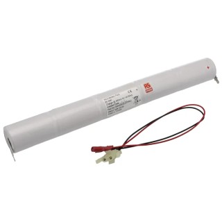 RS PRO Rechargeable 6 V NiCd D Battery Pack 4 Ah with AMP Connector 204-2753