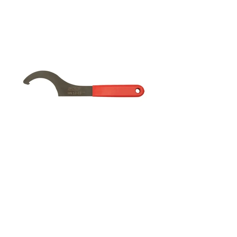 SKF 90 mm Carbon Steel Hook Spanner Black Phosphate Finish 281mm Overall Length HN 12-13